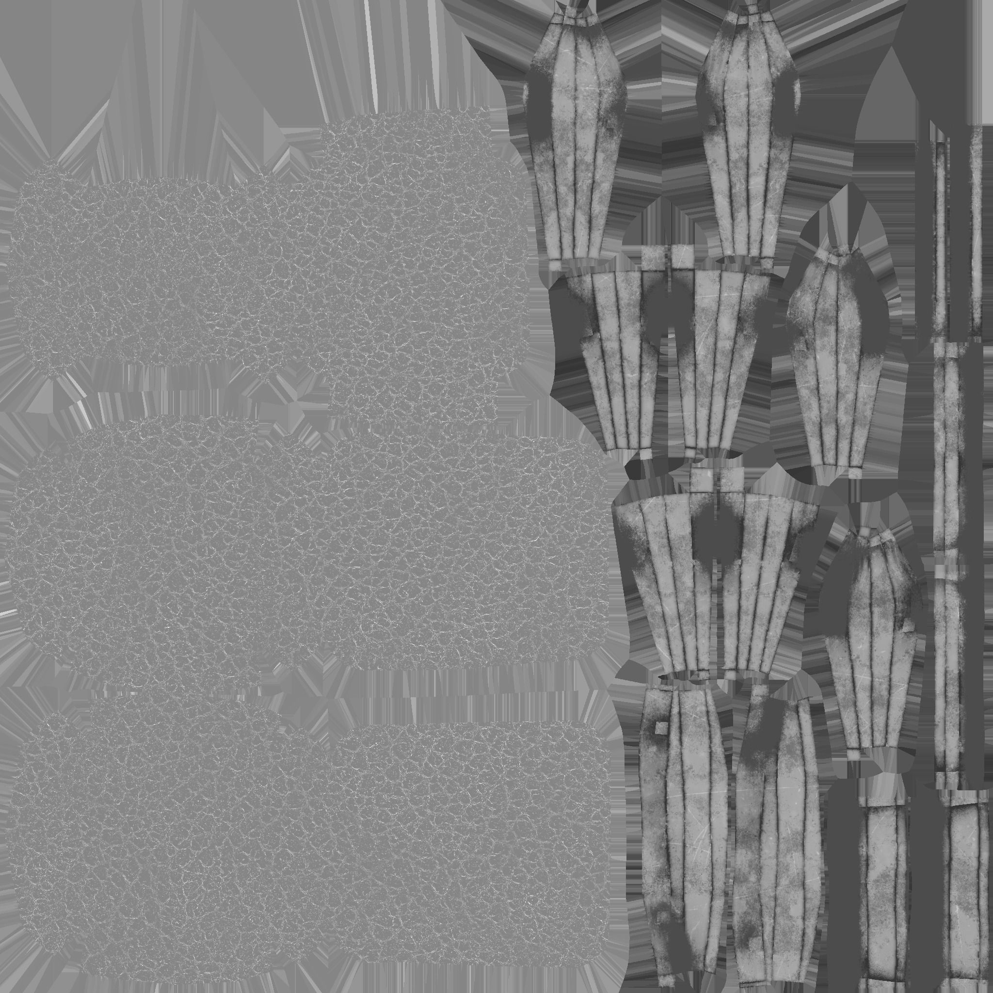 Pink Beauty Armchair - Furniture Interior Design Low-poly 3D model_10