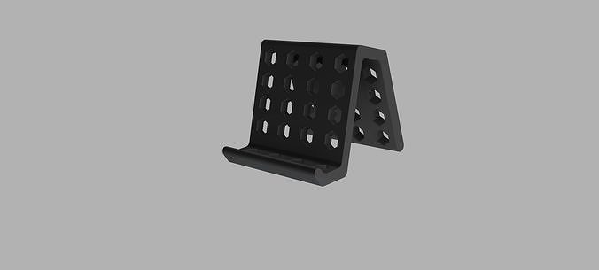 multi-purpose phone holder 3D print model