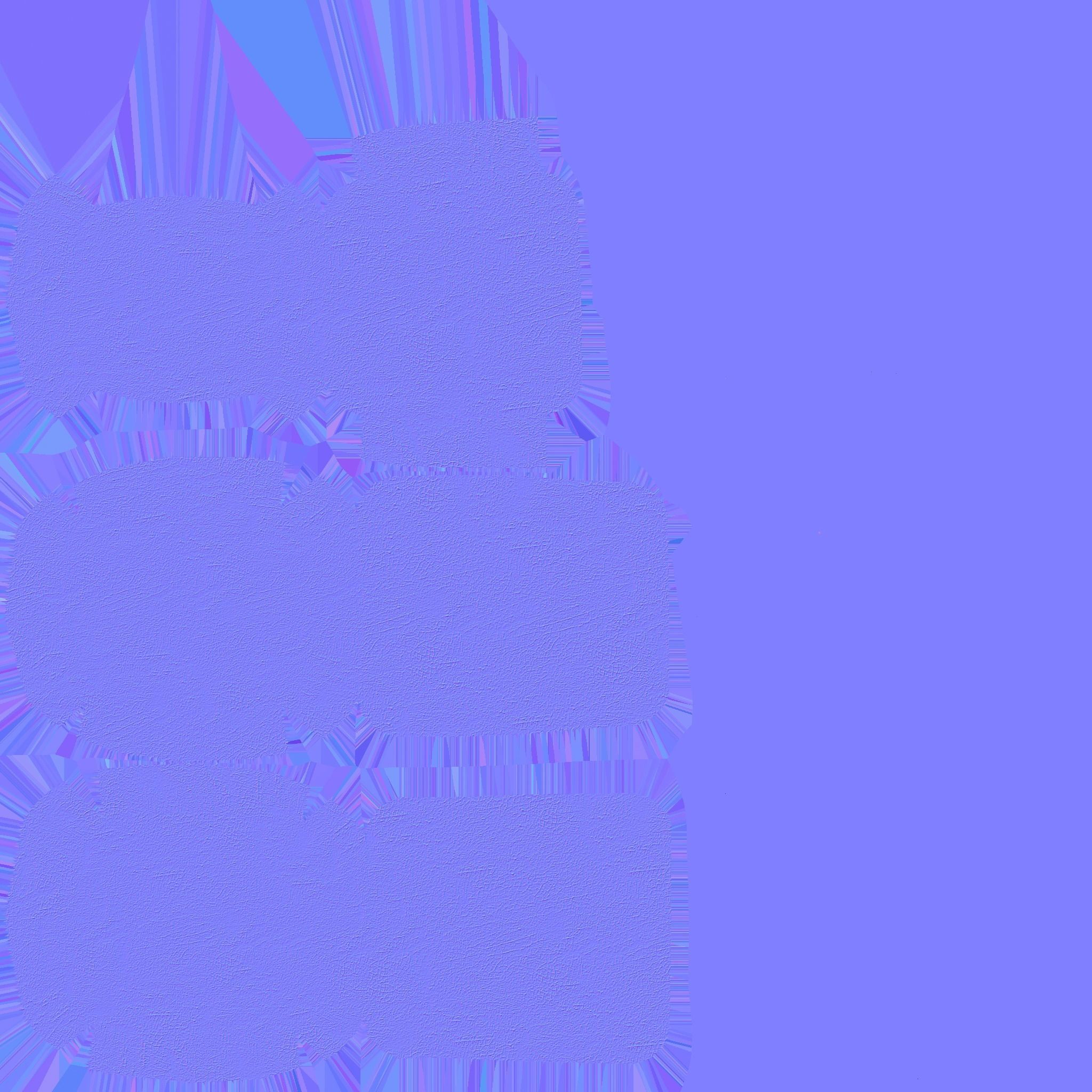 Red Leather Armchair - Furniture Interior Design Low-poly 3D model_14