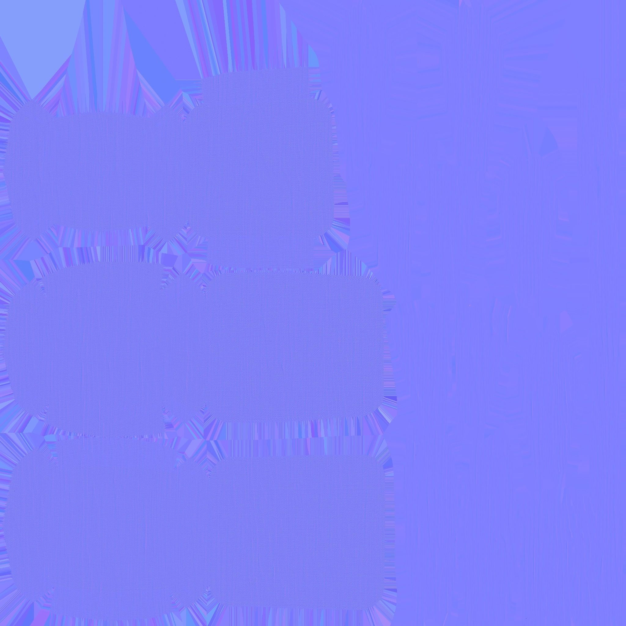 Yellow Wood Armchair - Furniture Interior Design Low-poly 3D model_14