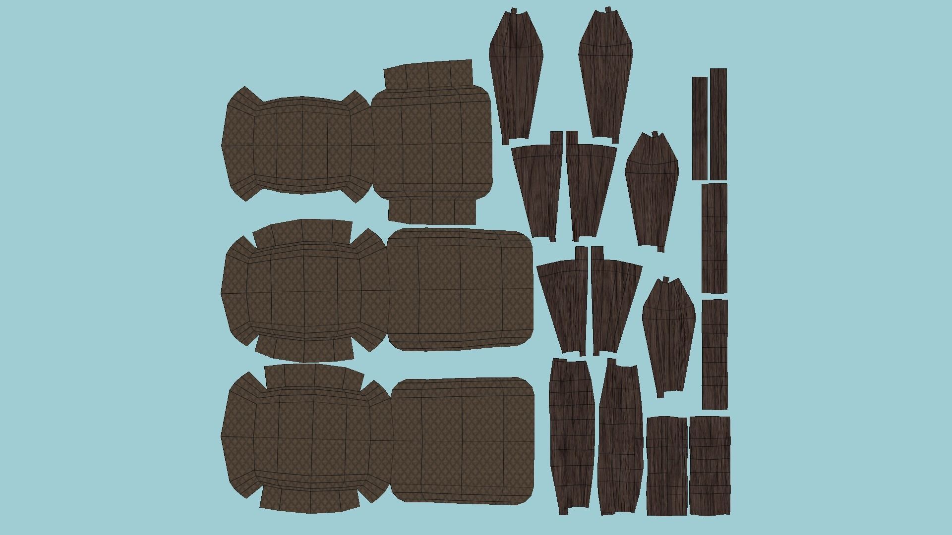 Armchair Collection Asset - Furniture Interior Design _35