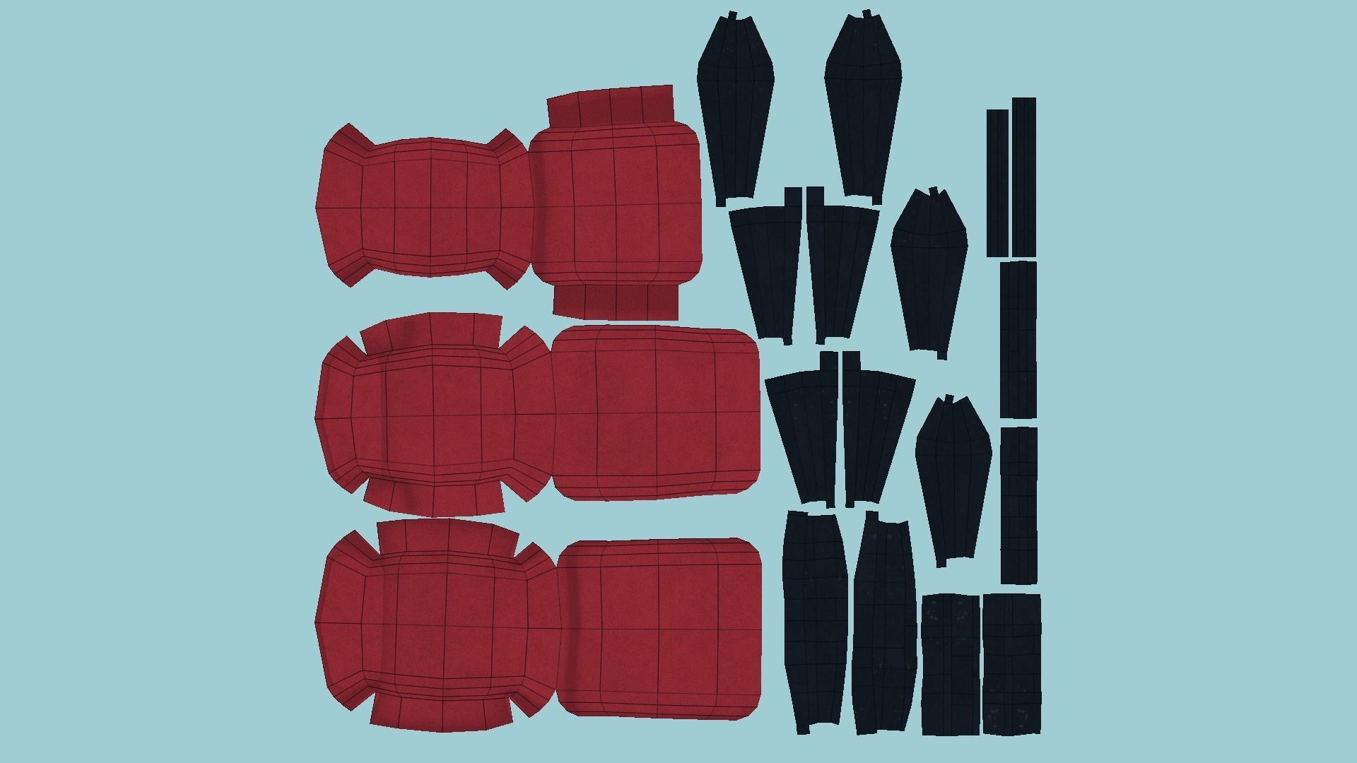 Armchair Collection Asset - Furniture Interior Design _45