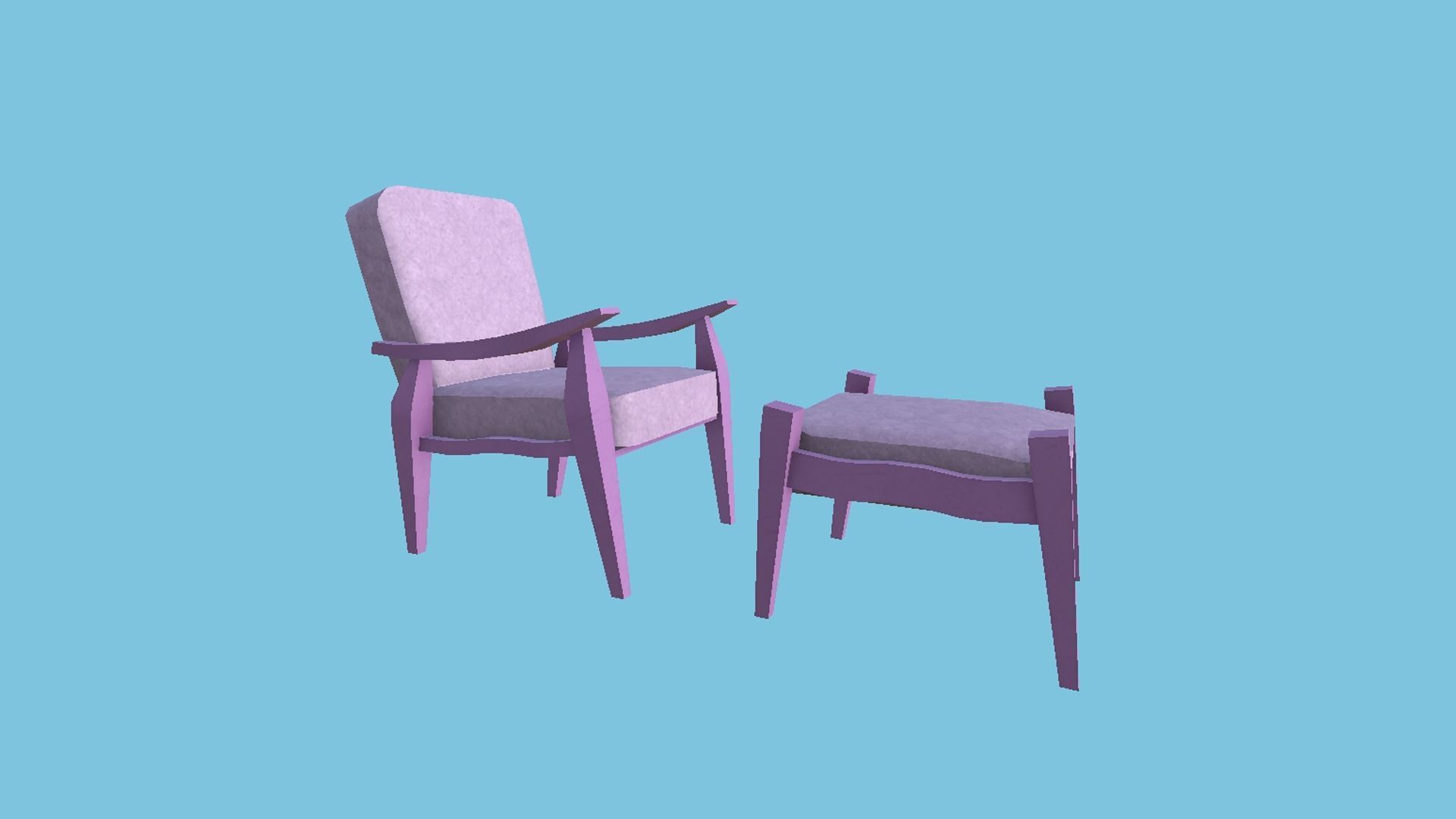 Armchair Collection Asset - Furniture Interior Design _15