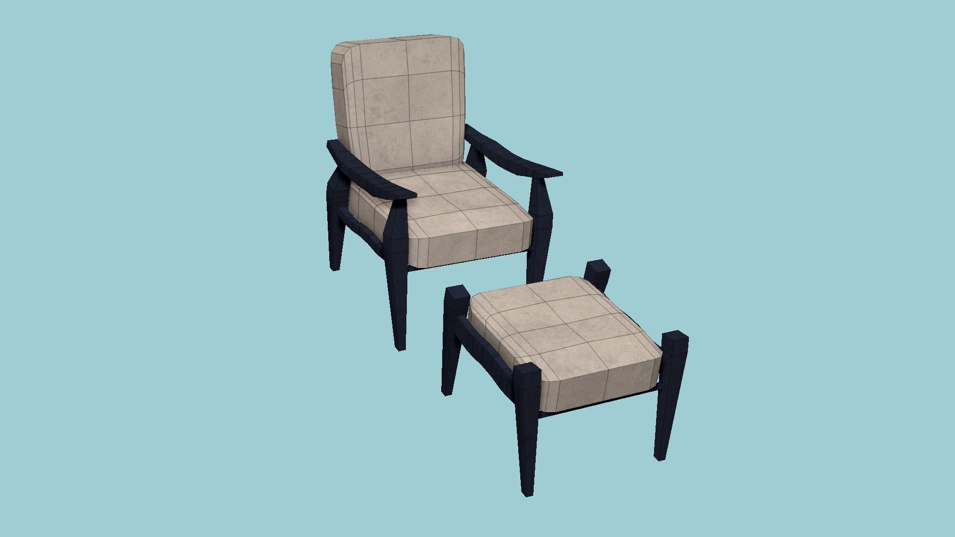 Armchair Collection Asset - Furniture Interior Design _38