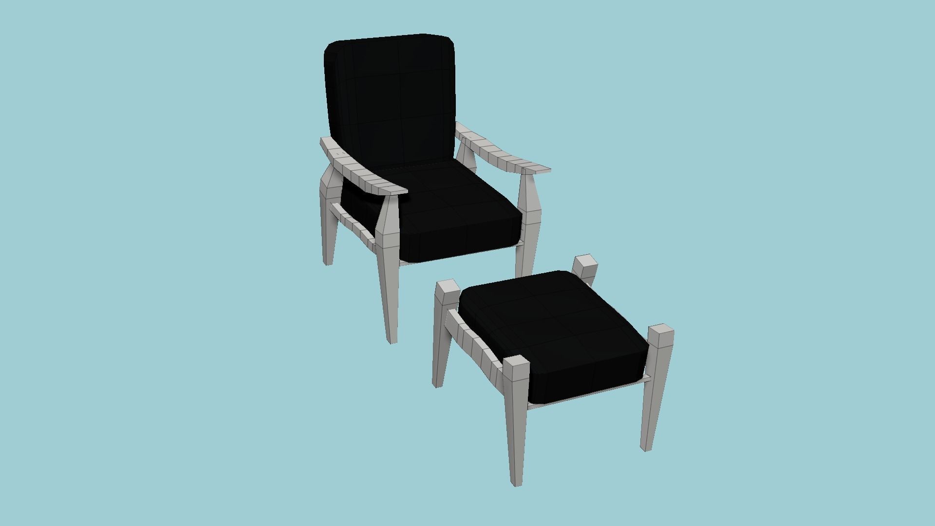Armchair Collection Asset - Furniture Interior Design _34