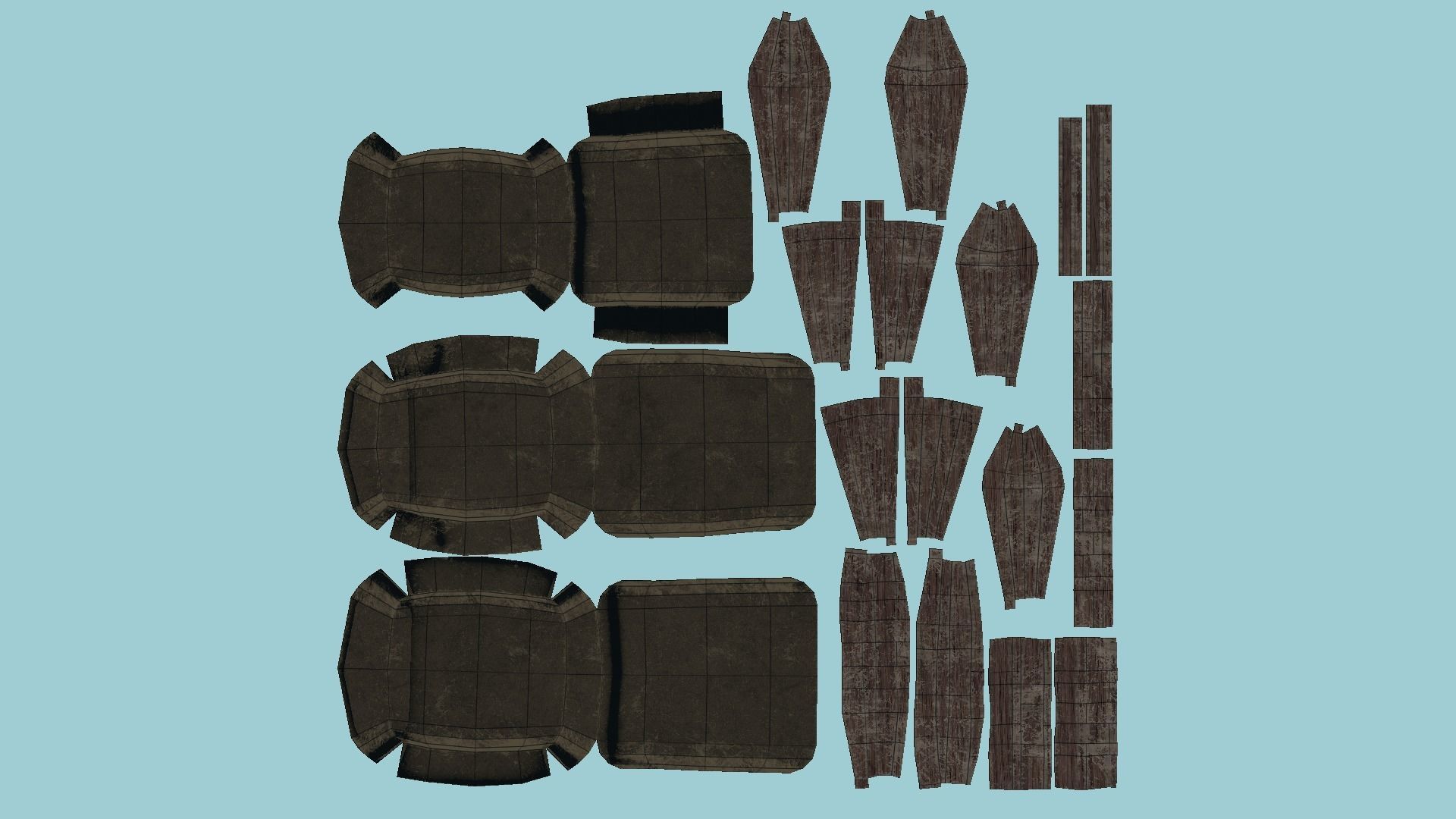 Armchair Collection Asset - Furniture Interior Design _42