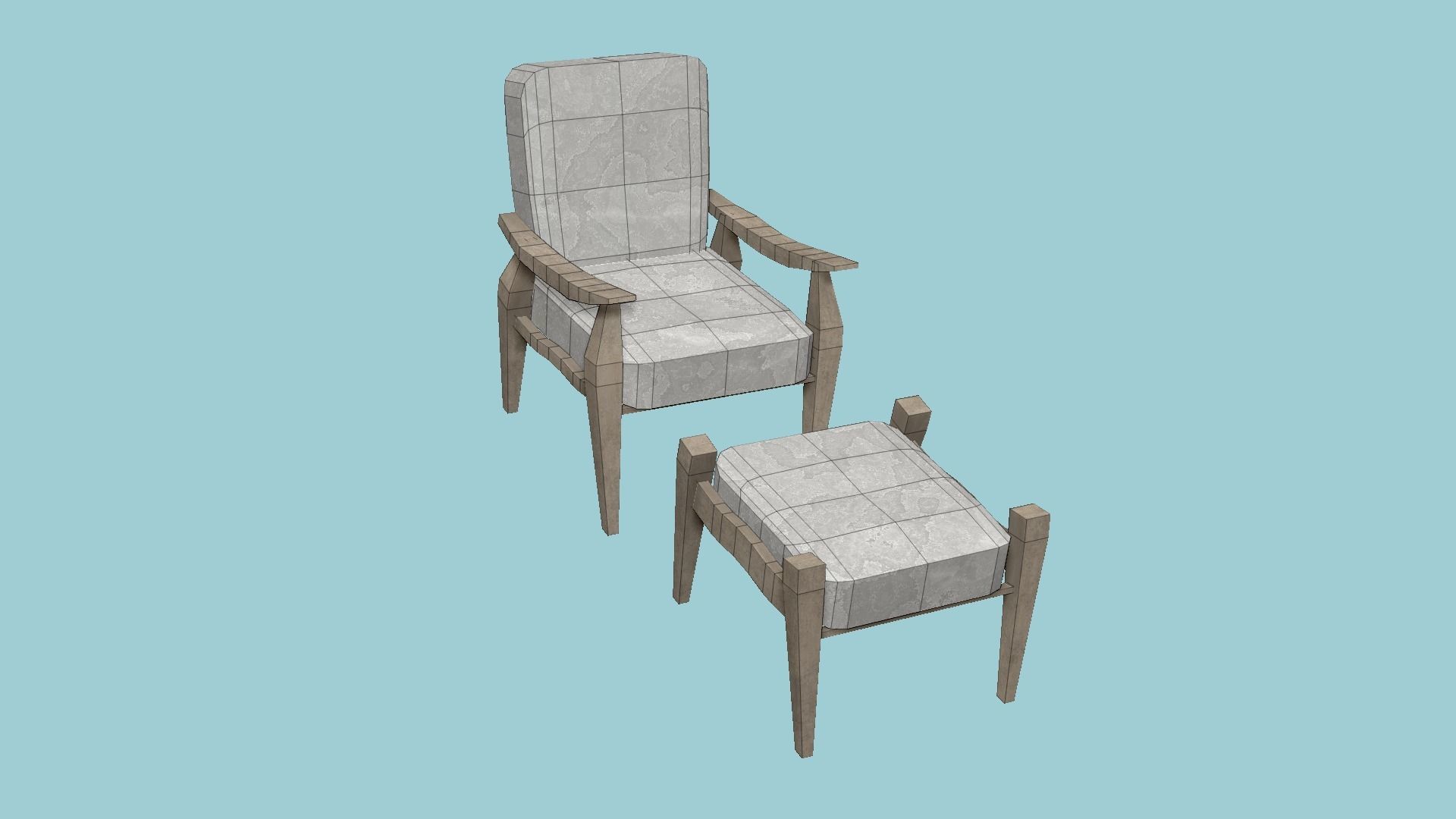 Armchair Collection Asset - Furniture Interior Design _46