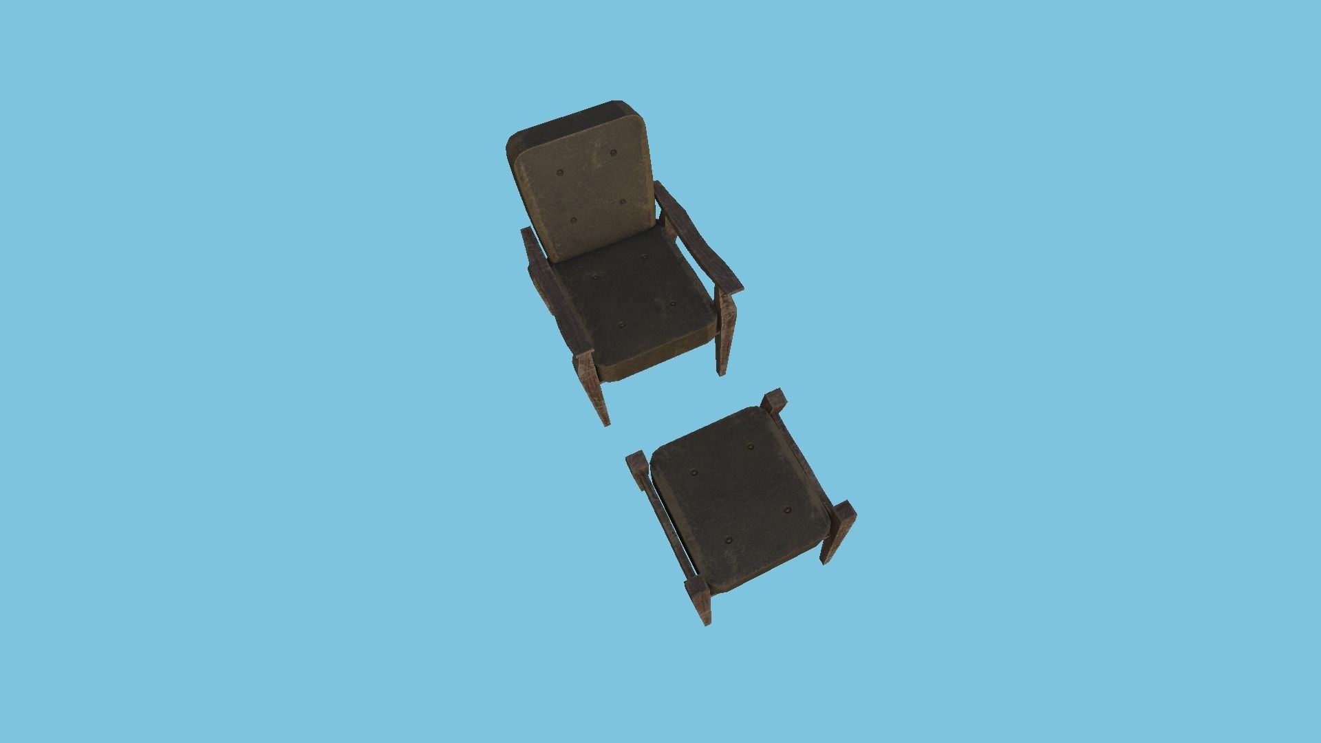 Armchair Collection Asset - Furniture Interior Design _14