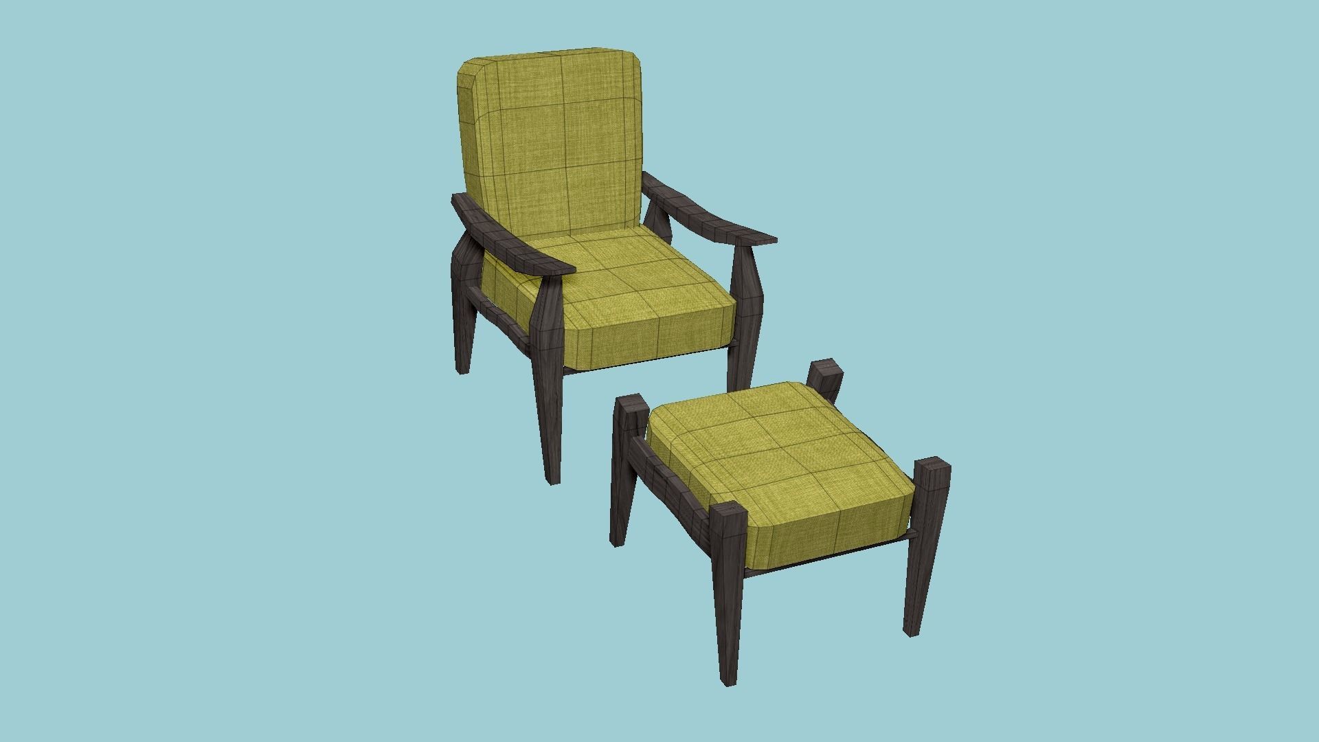 Armchair Collection Asset - Furniture Interior Design _44