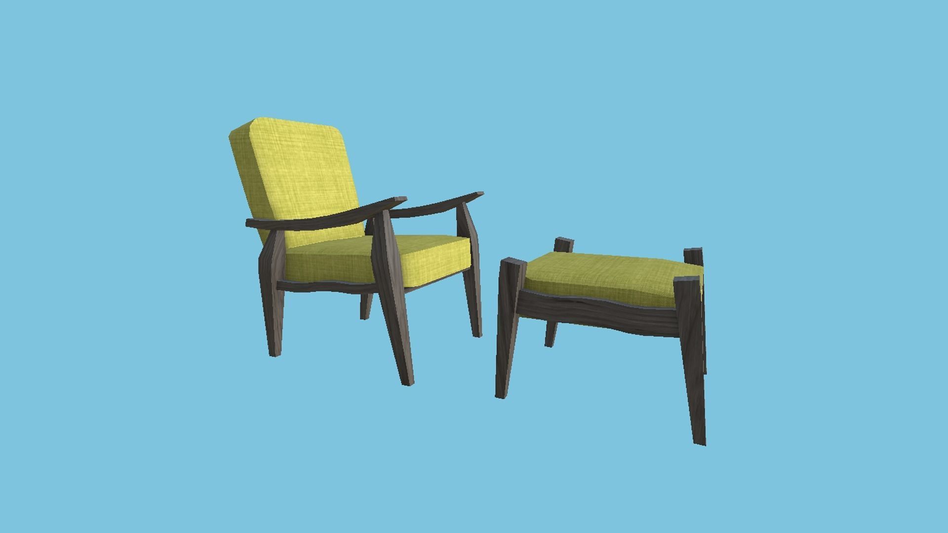Armchair Collection Asset - Furniture Interior Design _29