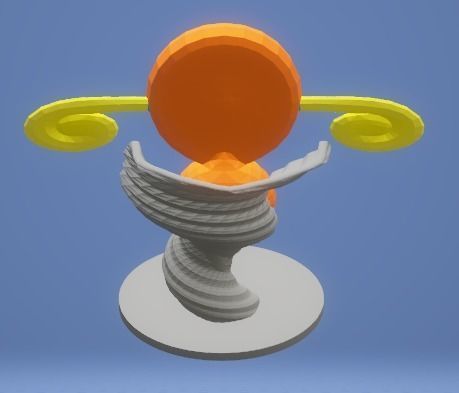 Pokemon Rotom Fan 3D Model 50 mm 3D print model_8