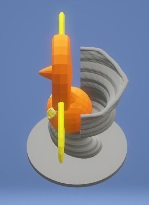 Pokemon Rotom Fan 3D Model 50 mm 3D print model_10
