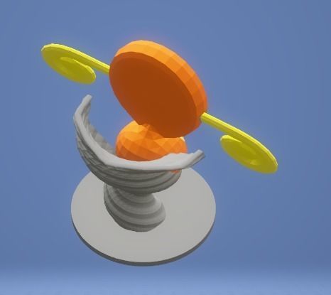 Pokemon Rotom Fan 3D Model 50 mm 3D print model_7