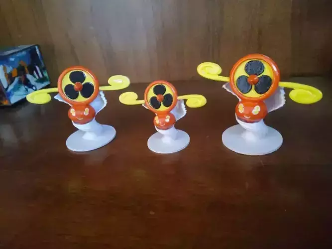 Pokemon Rotom Fan 3D Model 50 mm 3D print model