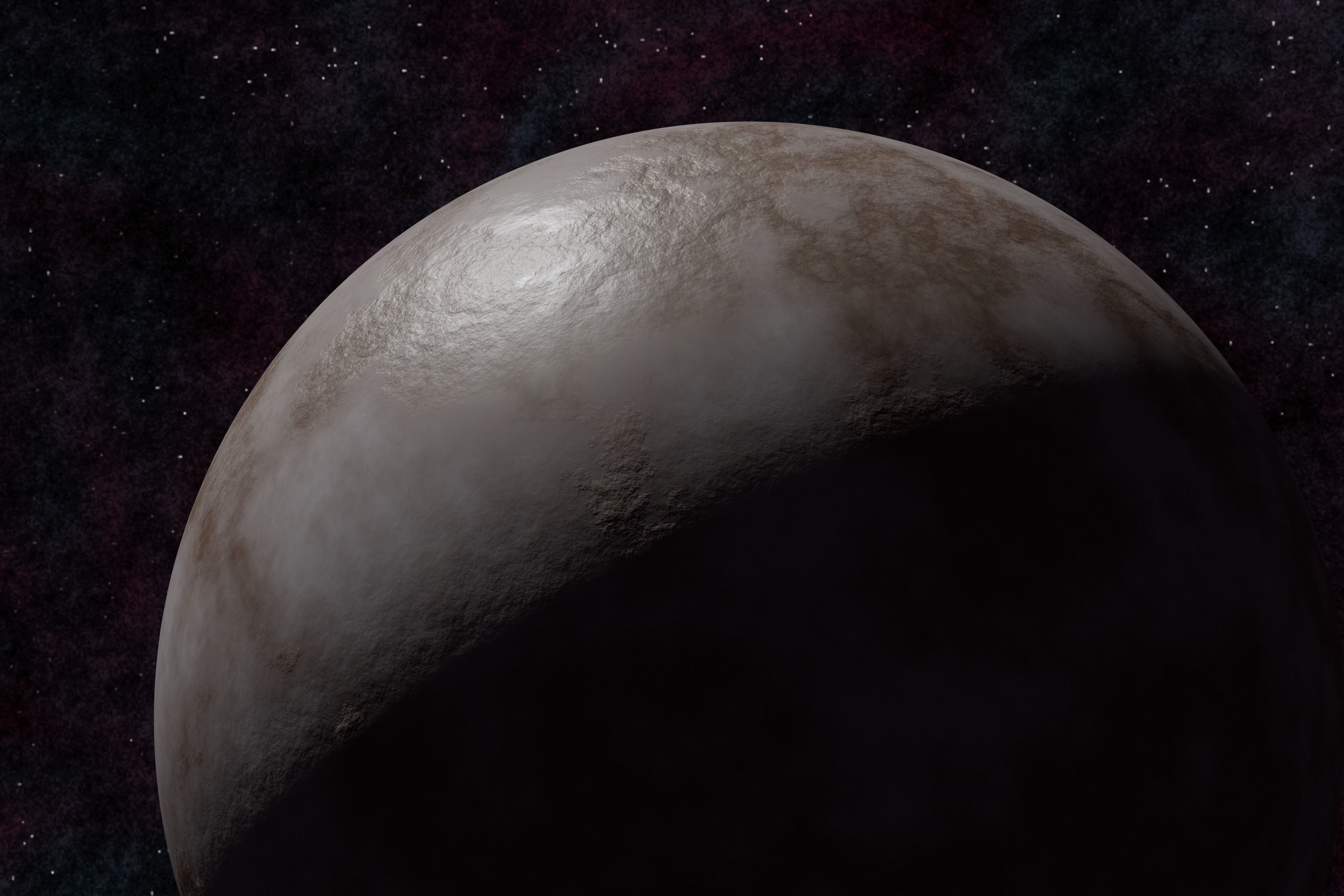 Ice planet 009-alfa Low-poly 3D model_5