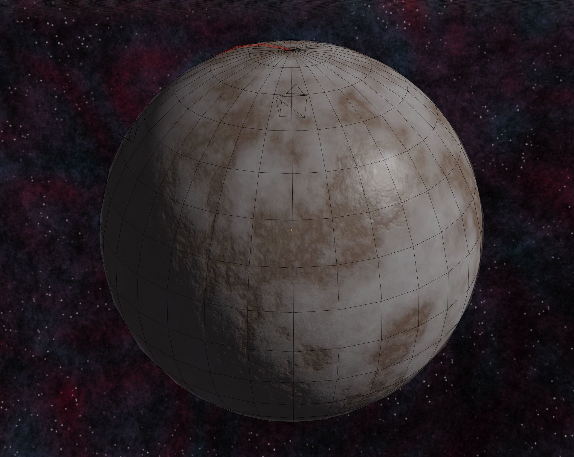 Ice planet 009-alfa Low-poly 3D model_10