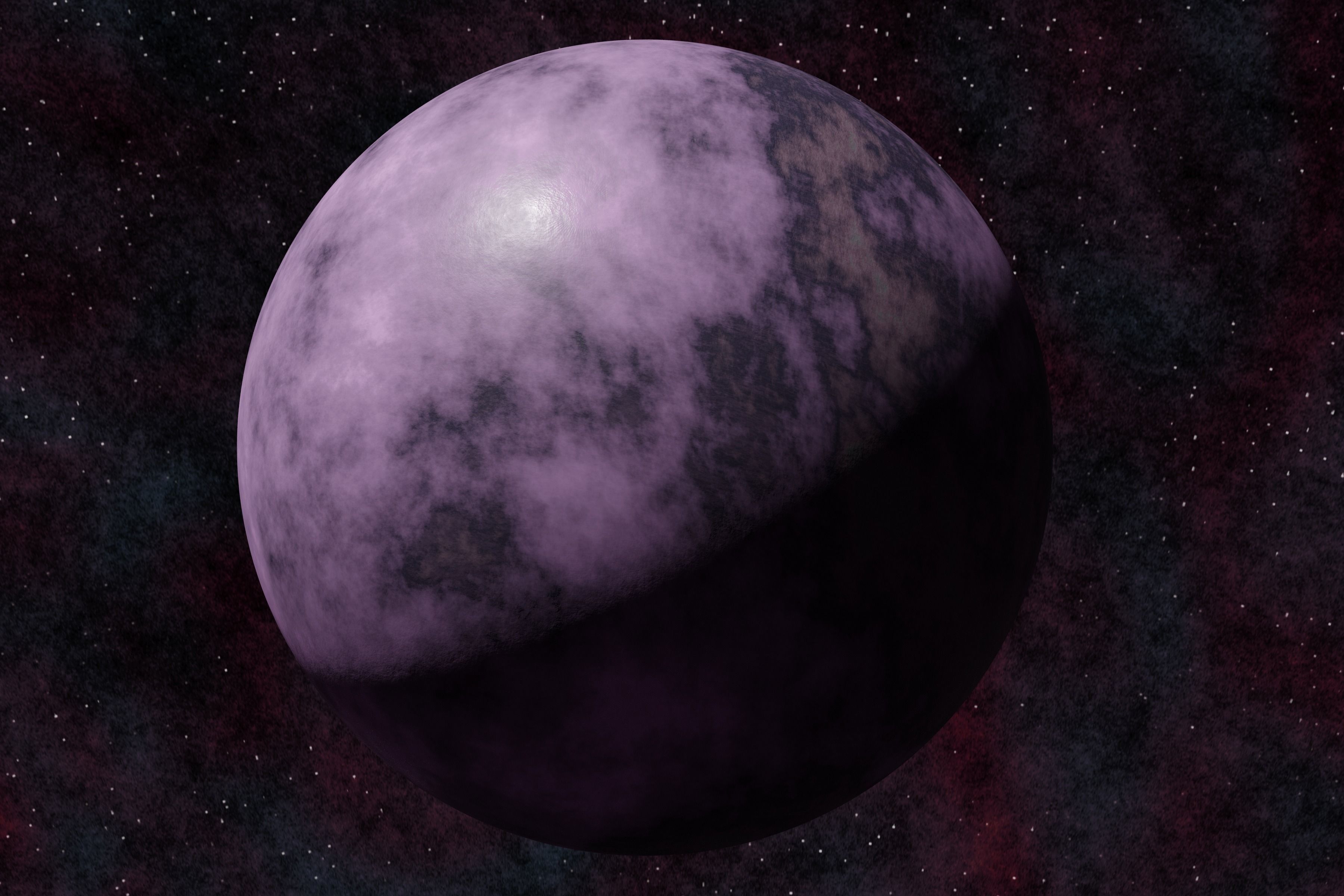 Ice planet 010-alfa Low-poly 3D model_7