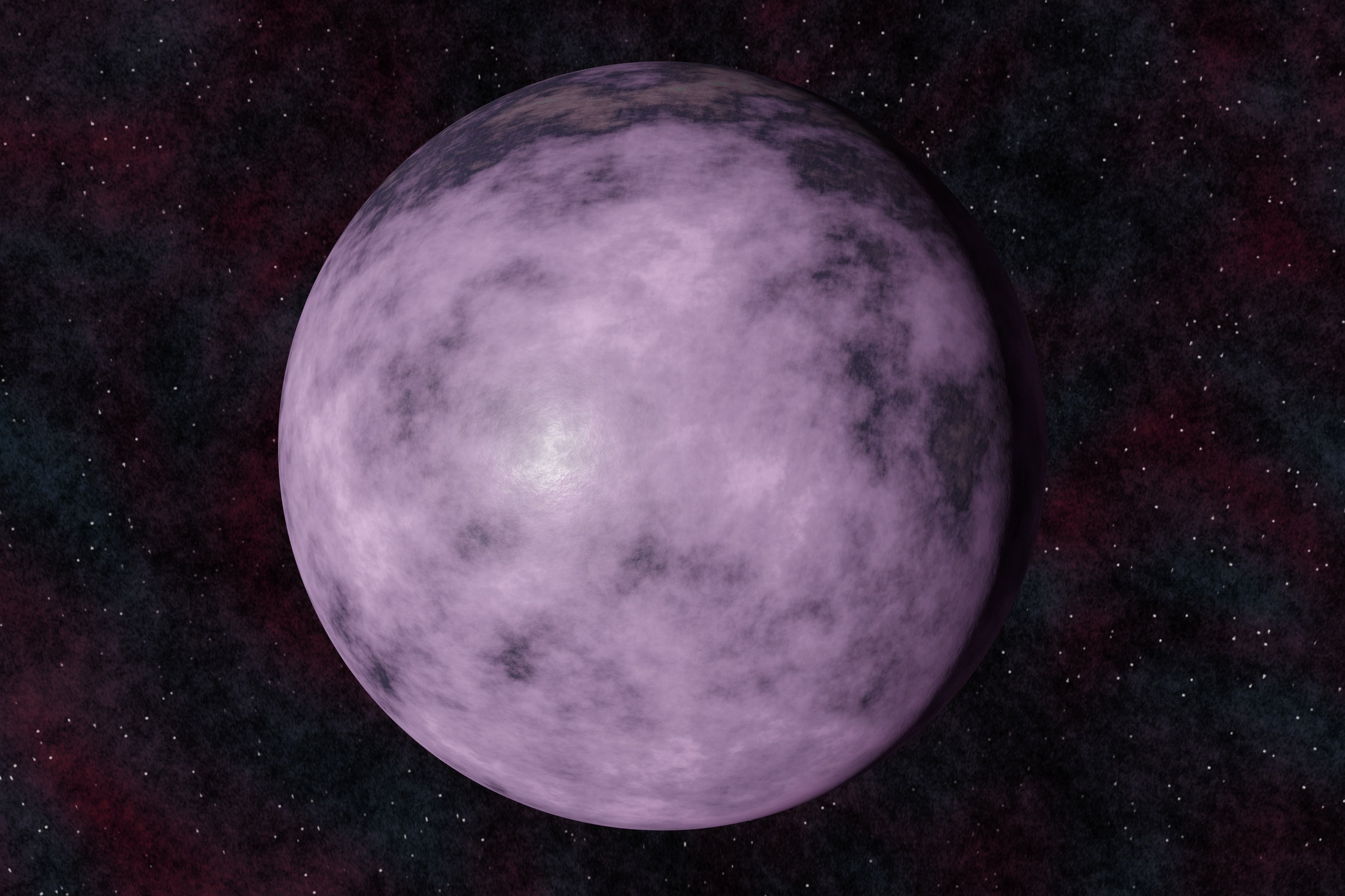 Ice planet 010-alfa Low-poly 3D model_3