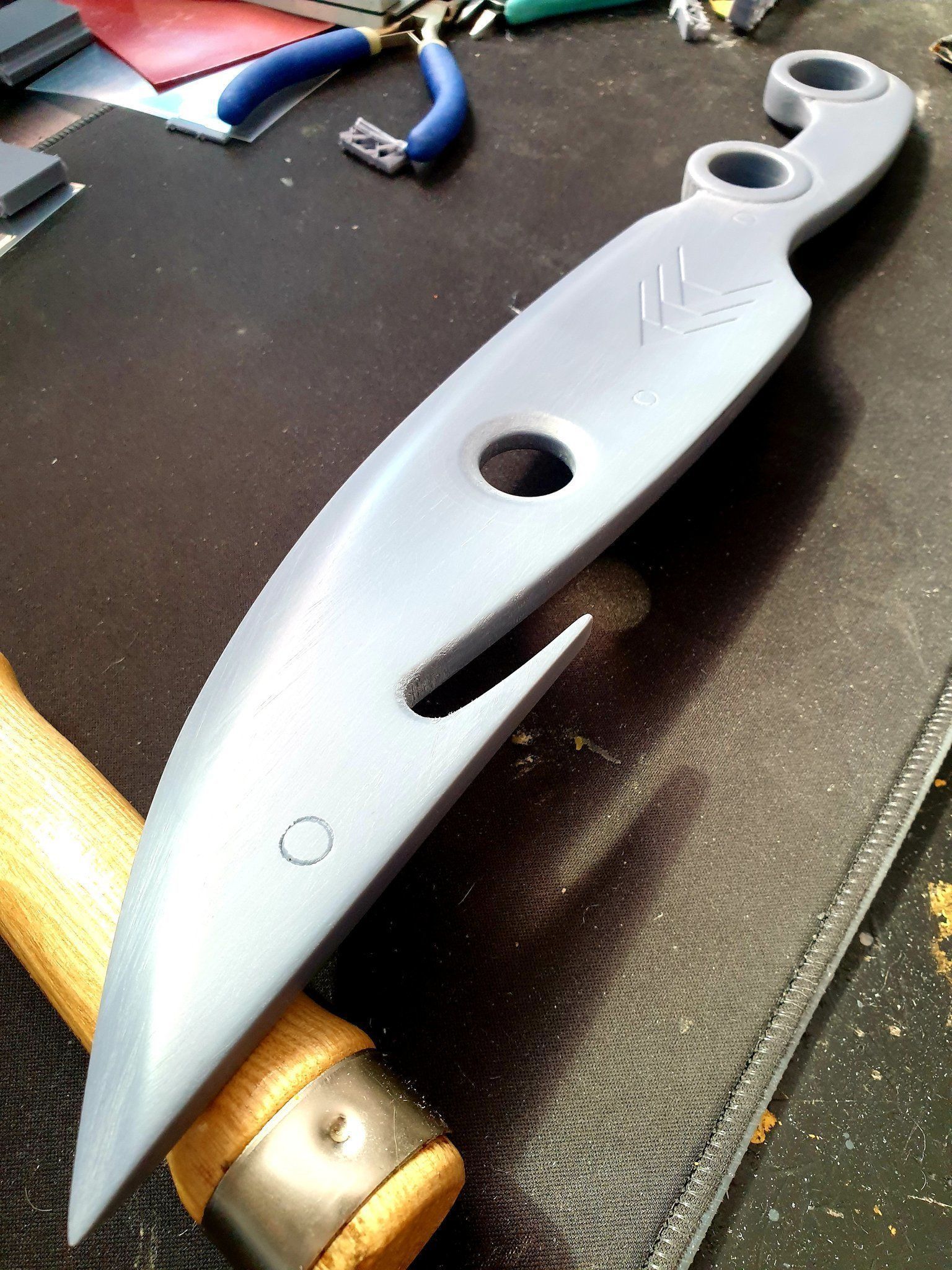 Destiny - hunter knife 3D print model_1