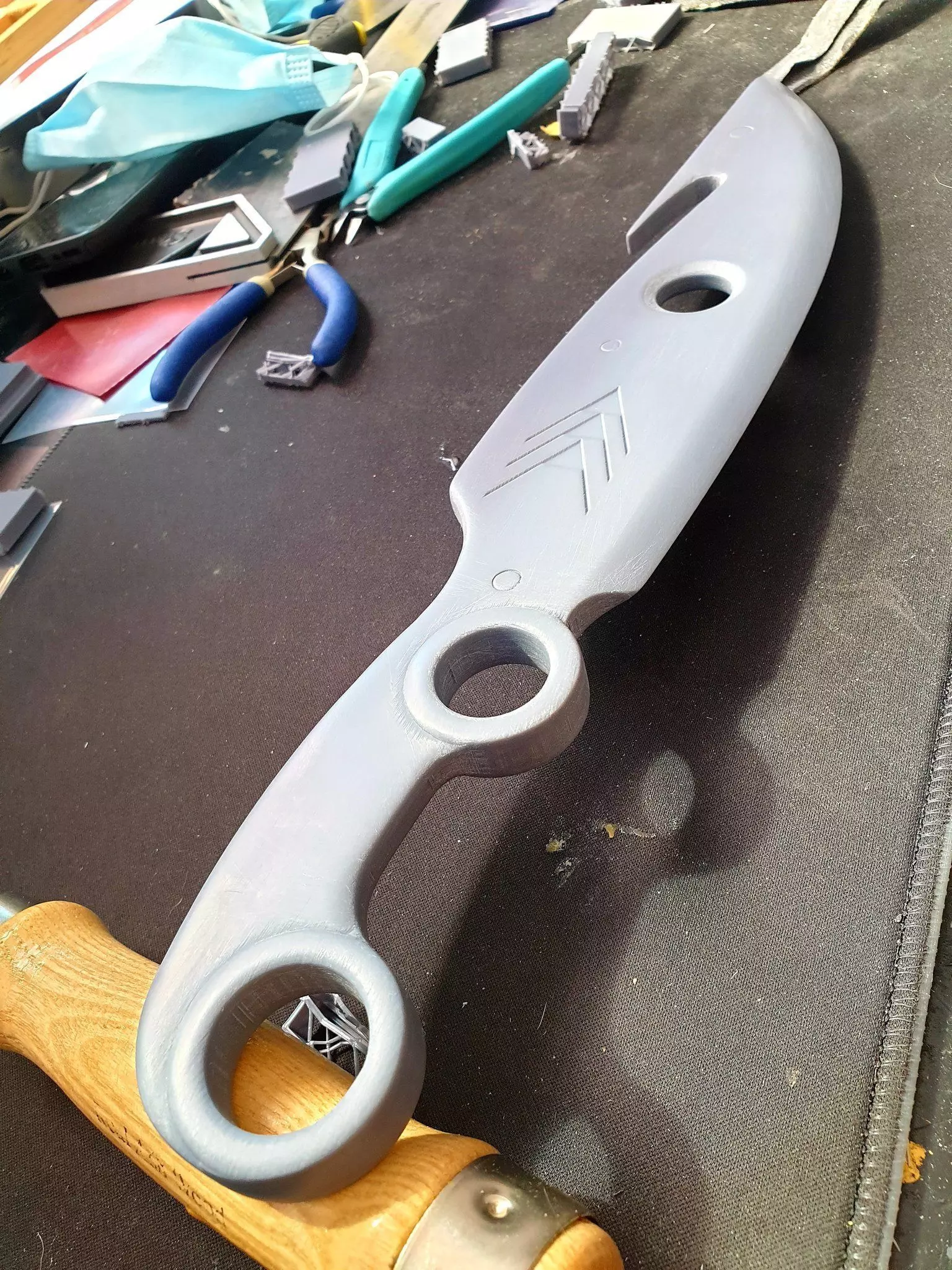 Destiny - hunter knife 3D print model_0