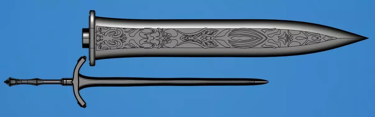 bloodborne - ludwigs holy blade 3D print model