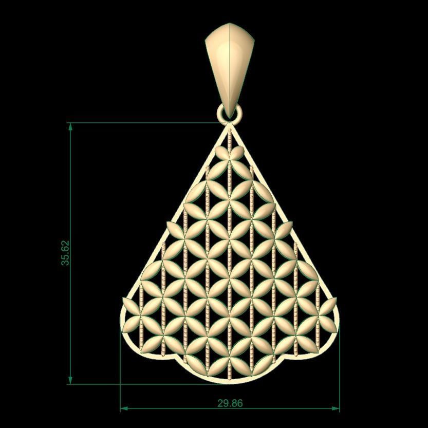 Ultra Vision Pendant 141 3D print model_7