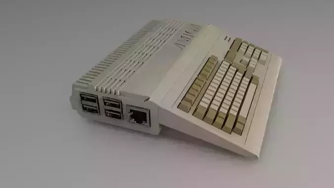 RASPBERRY Pi4 AMIGA CASE