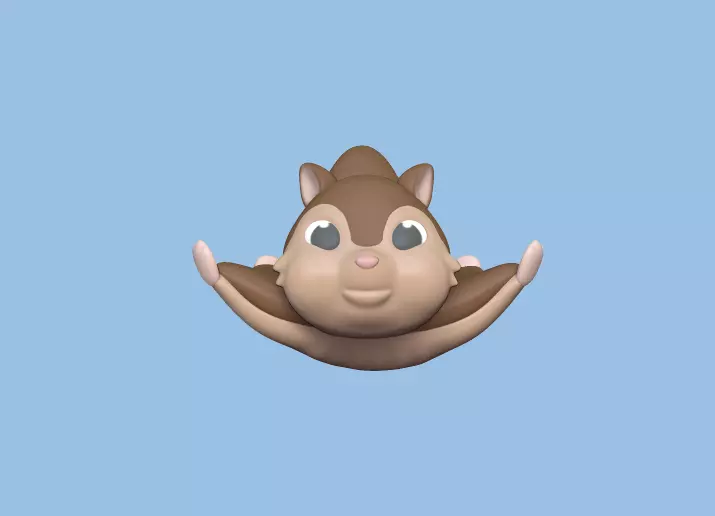 Flying Squirrel 3D print model_0