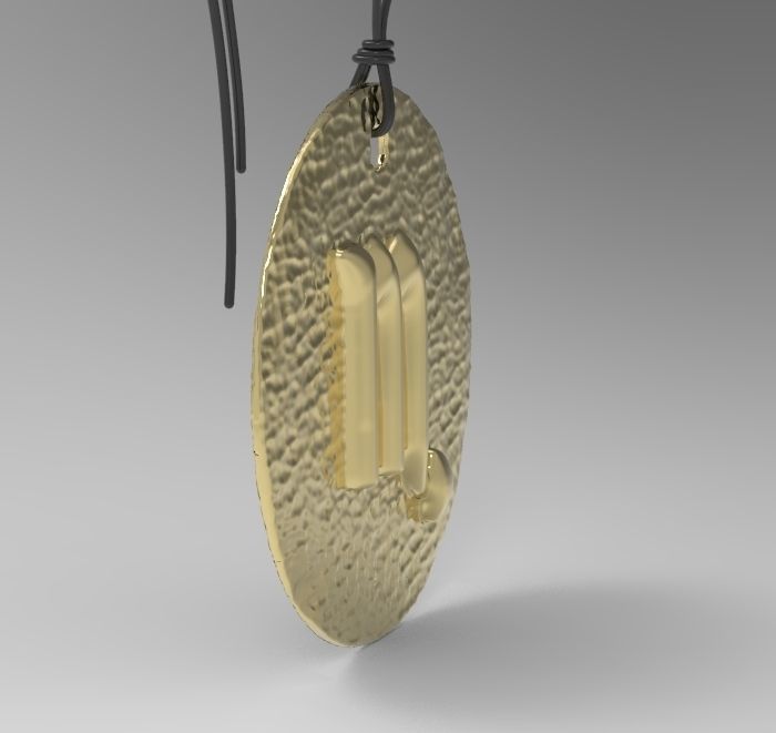 Zodiac Coin Scorpio 3D print model_5