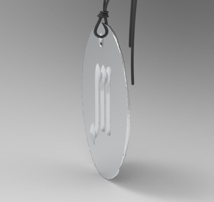 Zodiac Coin Scorpio 3D print model_12