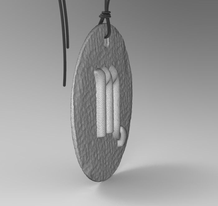 Zodiac Coin Scorpio 3D print model_24