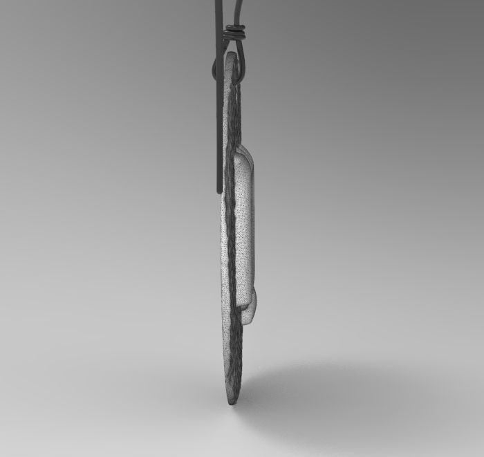 Zodiac Coin Scorpio 3D print model_23