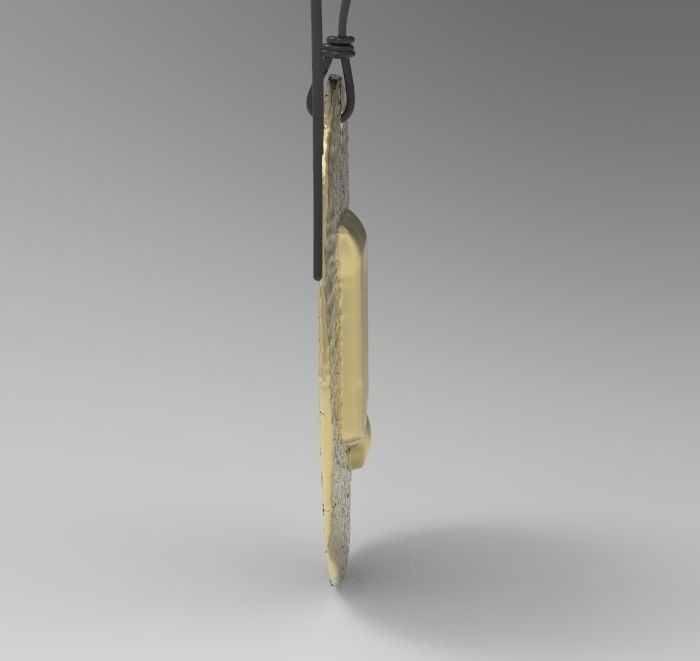 Zodiac Coin Scorpio 3D print model_4