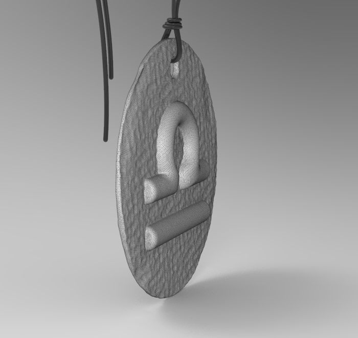 Zodiac Coin Libra 3D print model_24