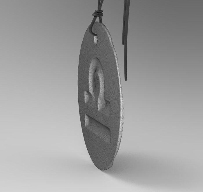 Zodiac Coin Libra 3D print model_22