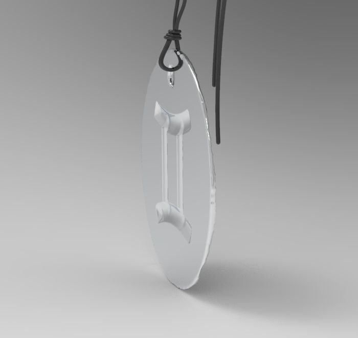 Zodiac Coin Gemini 3D print model_12