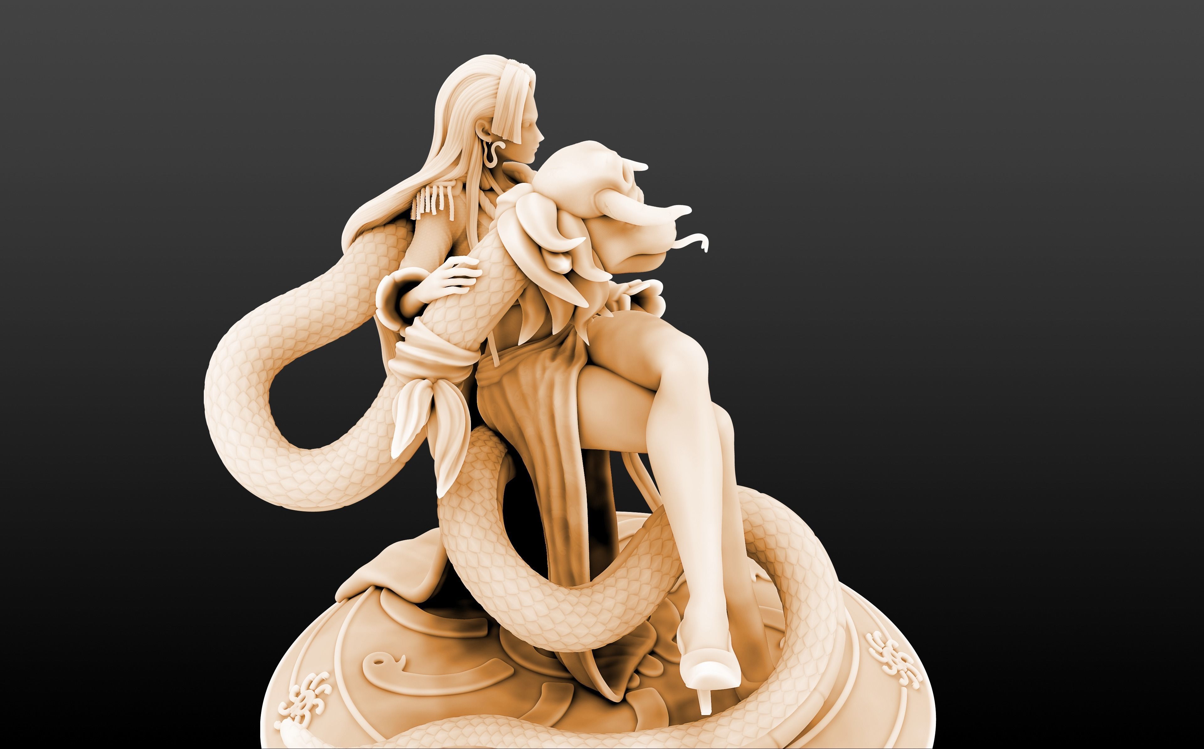 Boa Hancock 3D print model_6