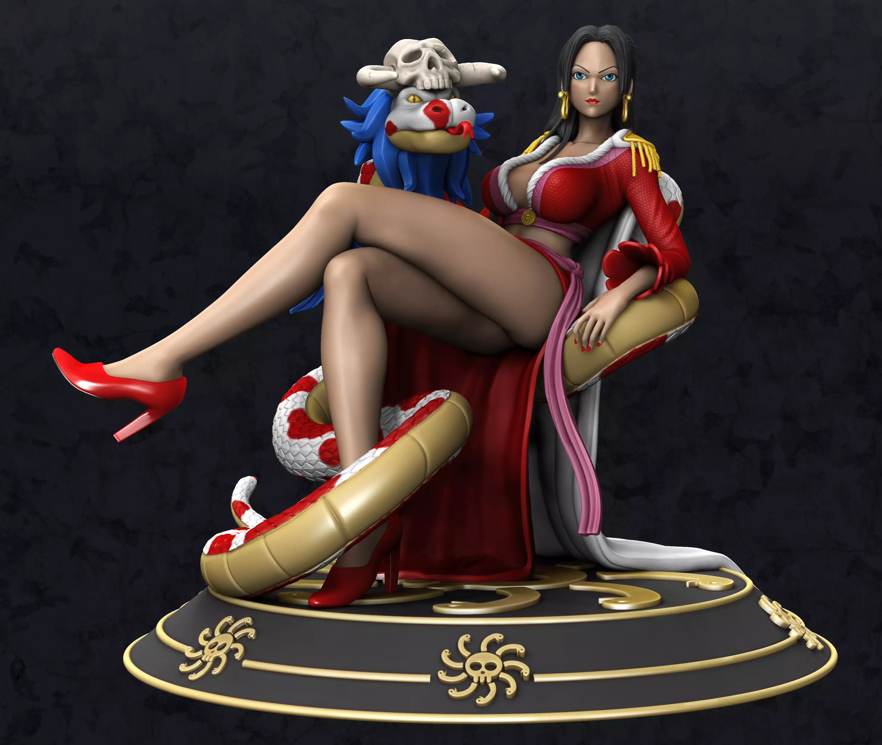Boa Hancock 3D print model_0