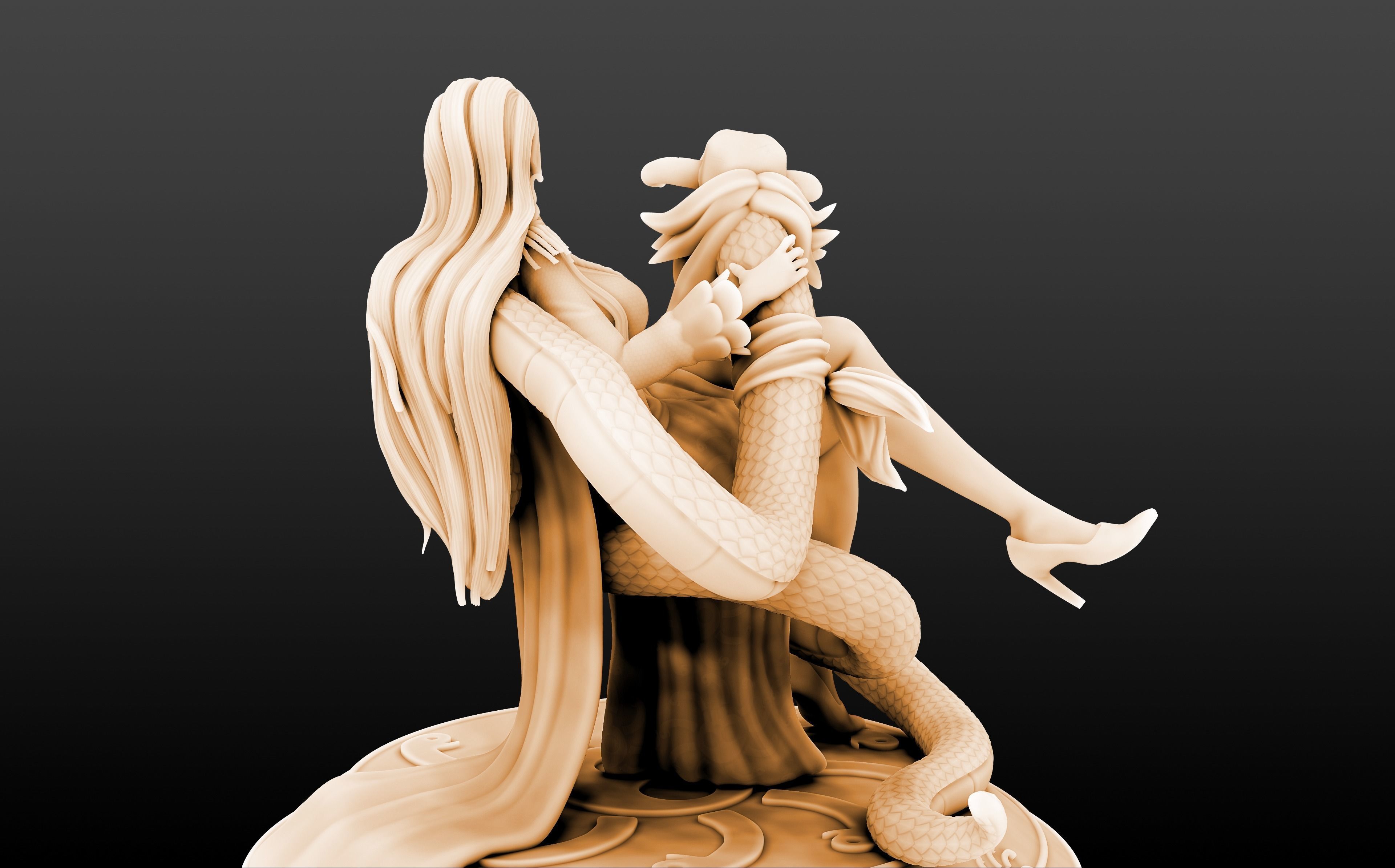 Boa Hancock 3D print model_5