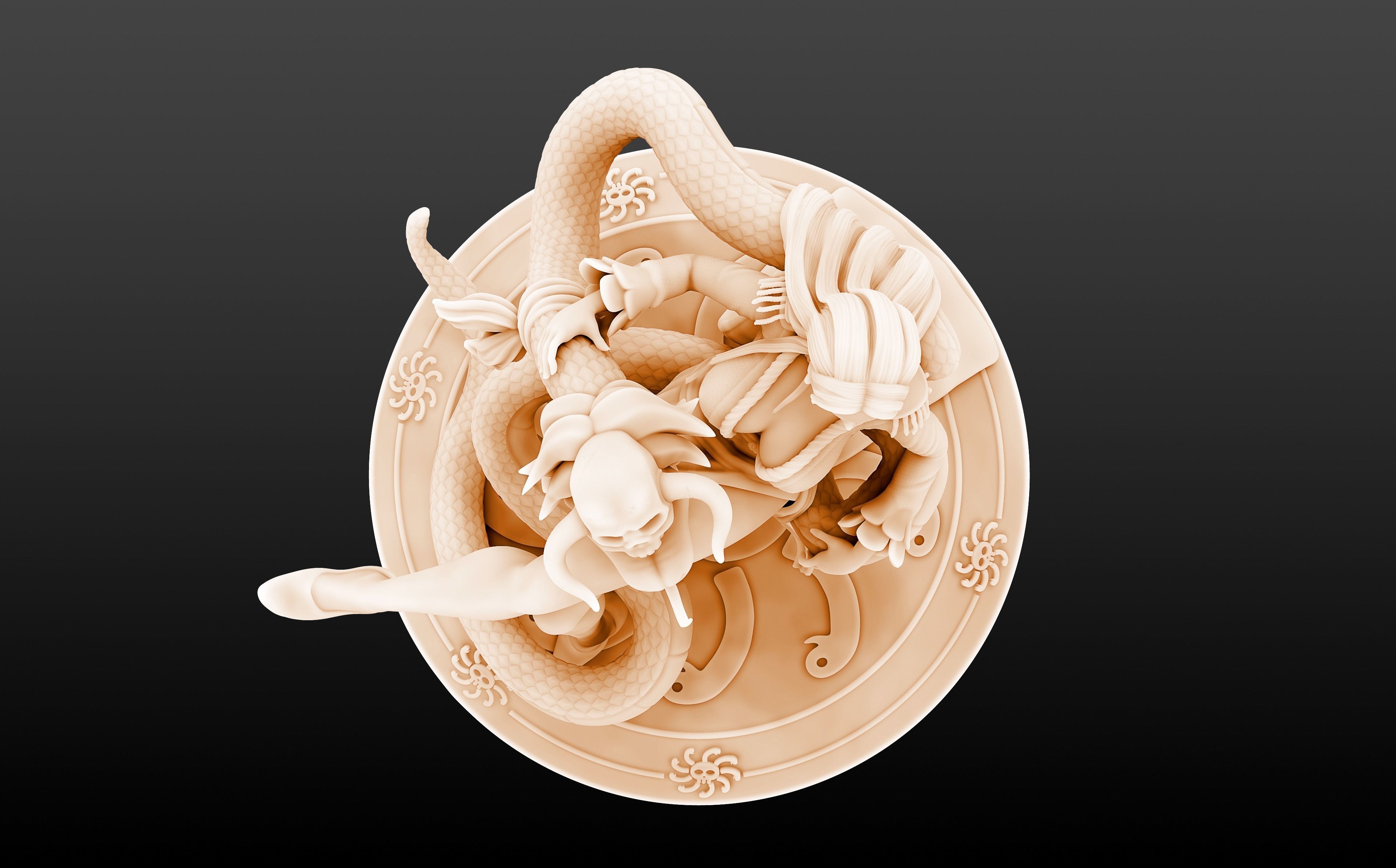 Boa Hancock 3D print model_9