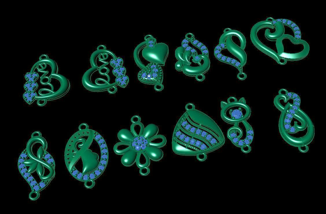 tiny piece of gold 3D print model_3