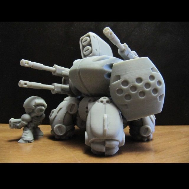 CHIBI-TECH SD - BRL-IV SMT 3D print model_9