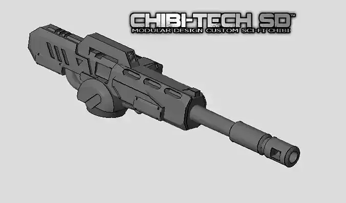 CHIBI-TECH SD - BRL-IV SMT 3D print model