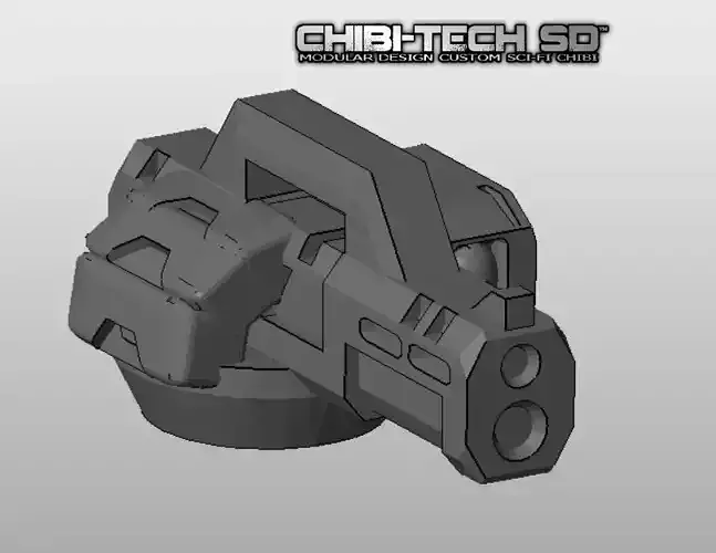 CHIBI-TECH SD - COLONIAL MK-II SMT 3D print model