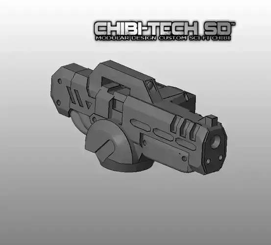 CHIBI-TECH SD - COLONIAL MK-III SMT 3D print model