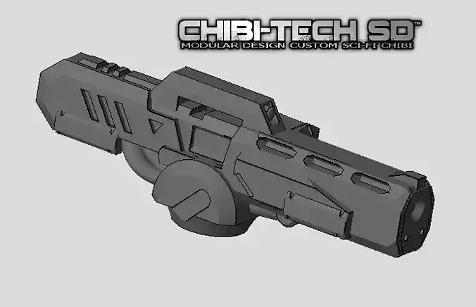 CHIBI-TECH SD - PYTHON-IV SMT 3D print model