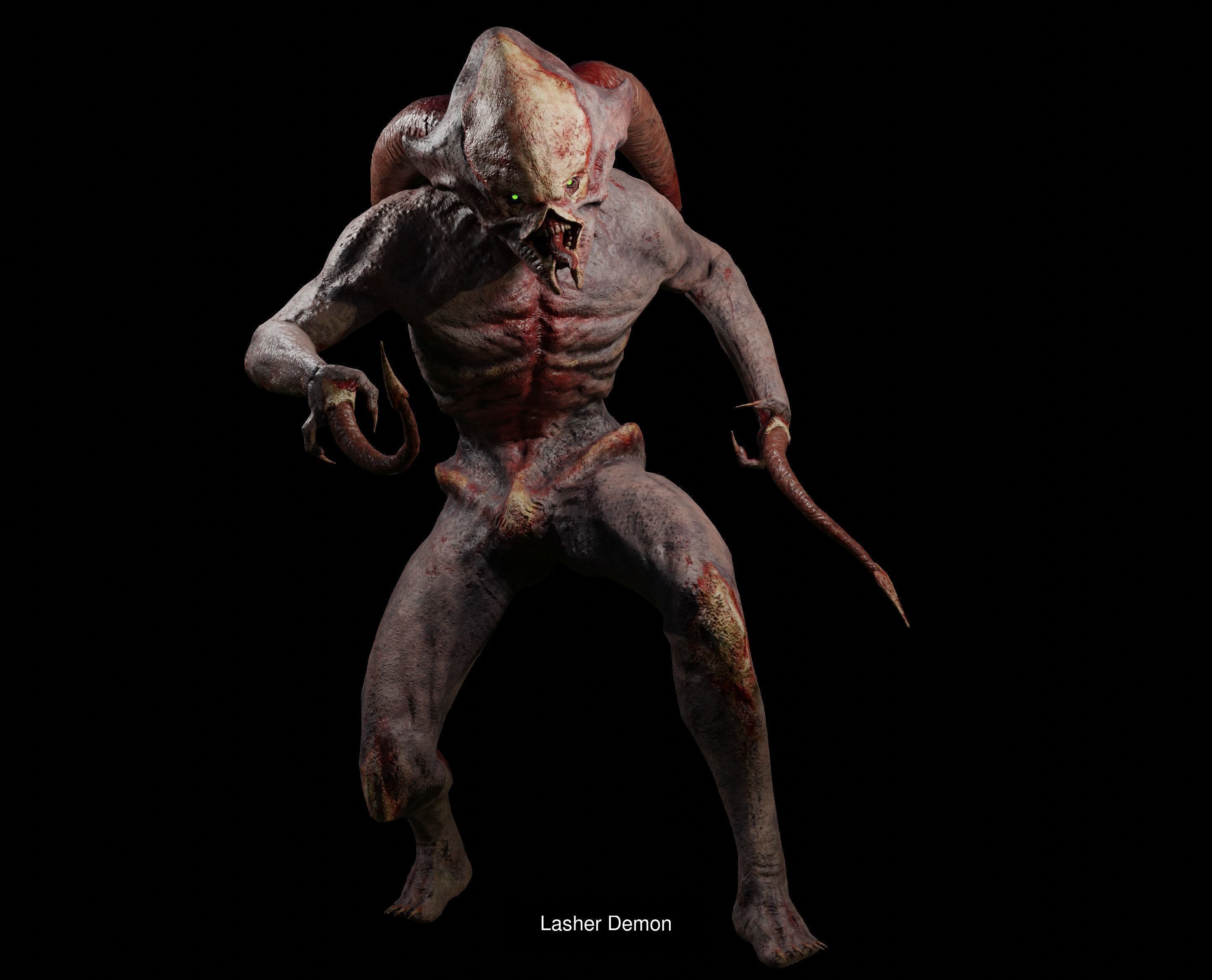 Triple Threat Monster Pack 3D Model Collection_8