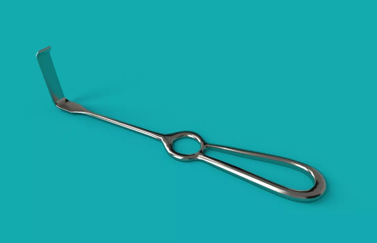 3D model Surgical Tool - Appendicle Retractor VR / AR / low-poly | CGTrader