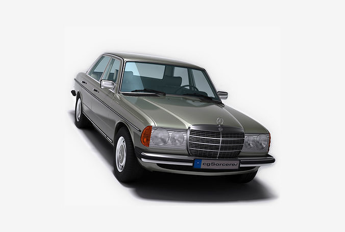  Mercedes Benz W123 3D model
