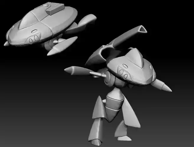 Pokemon Genesect 3D print model